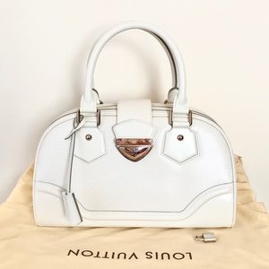 Louis Vuitton Epi Leather Bowling Montaigne GM Bag